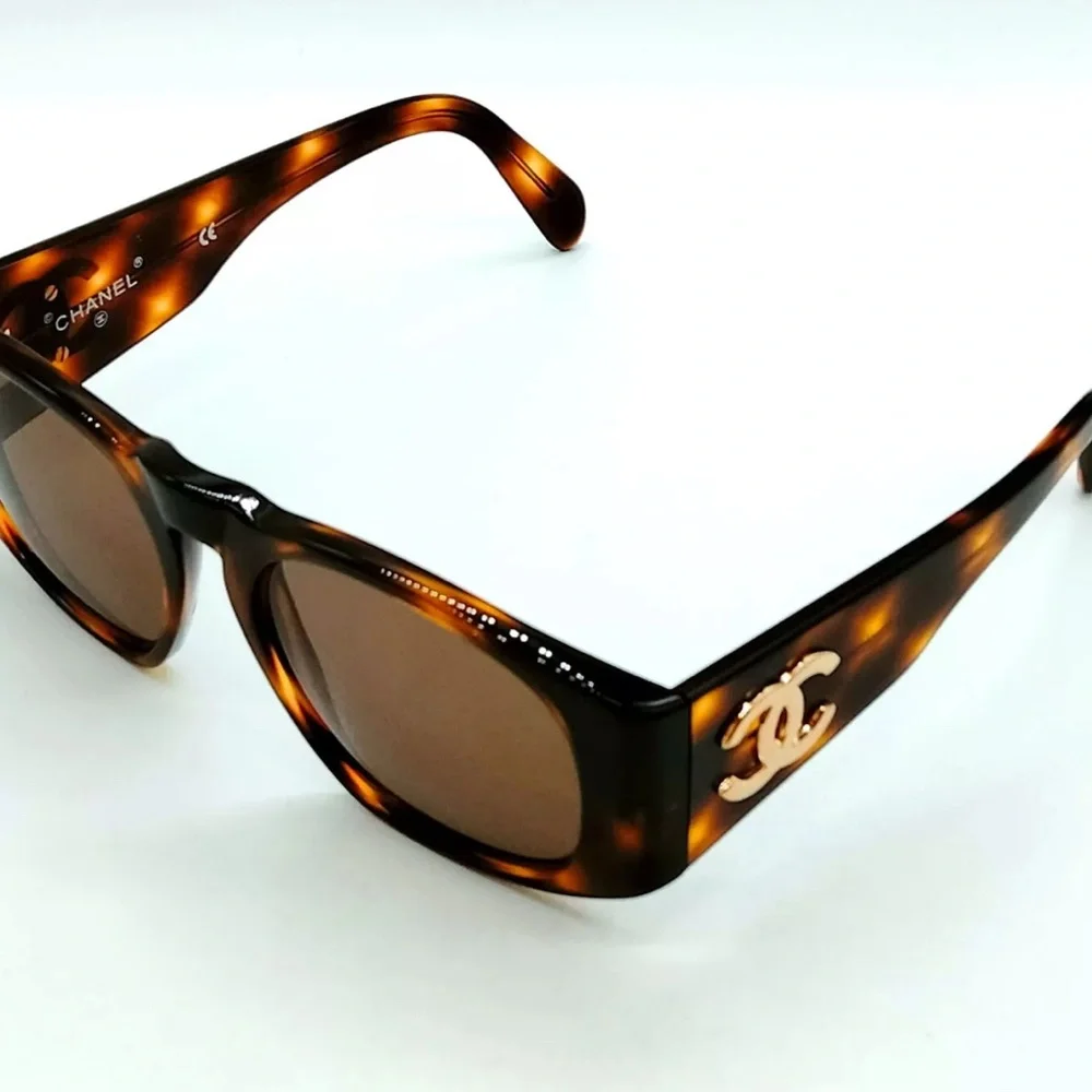 Authentic Chanel Sunglasses 01451 91235 Women's Browns - Picture 5 of 10